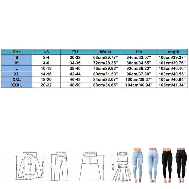 الجينز الداكن الجينز الأزرق غير الرسمي نساء متوسطة كلاسيكية جيب الضيقة الضيق السراويل الحجم ل 4x L220726