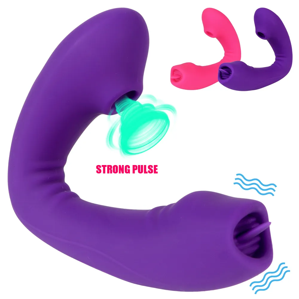 Likken Zuigen Vibrators voor Vrouwen Clitoris Sucker G Spot Likt Plug Anale Speeltjes Vrouwelijke Masturbator In Slipje sexy Product Erotische