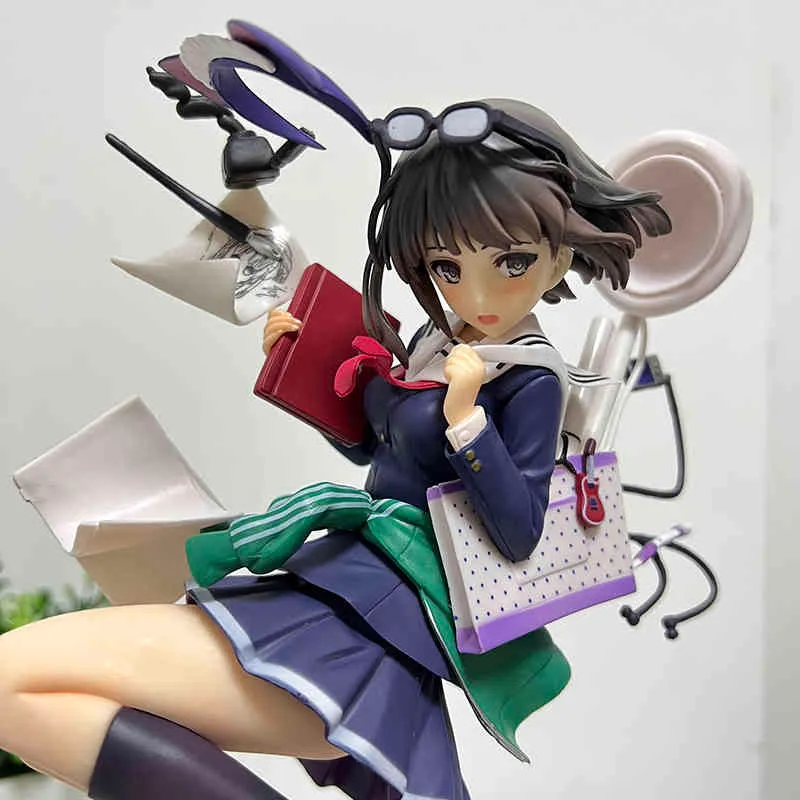 23cm Saekano Hur man höjer en tråkig flickvän Flat Megumi Kato Anime Figure Eriri Spencer Sawamura Action Adult Doll Toys2364542
