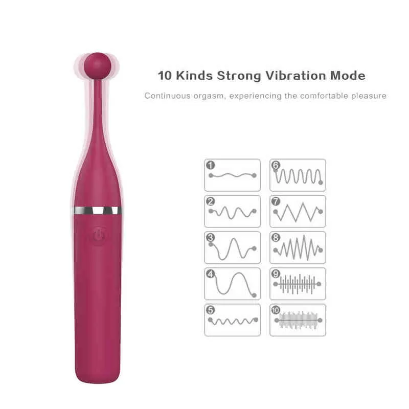 Vibratoren für Erwachsene, 3-Kopf-Aufladung, G-Punkt, vibrierender Damen-Ares-Honigbohnen-Massage-AV-Stick 220713
