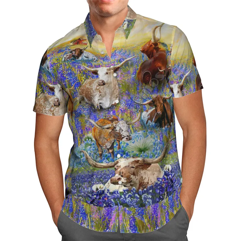 Hawaii chemise hawaïenne plage été Surf requin imprimé 3d hommes chemise Harajuku t-shirt hip hop chemises 10 220505