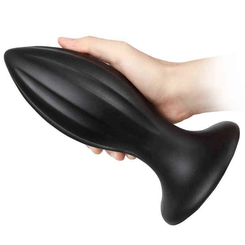 Juguetes anales eróticos para adultos 18 En forma de cono Enchufe de gran tamaño Dilatador posterior Mujeres sexuales 220507