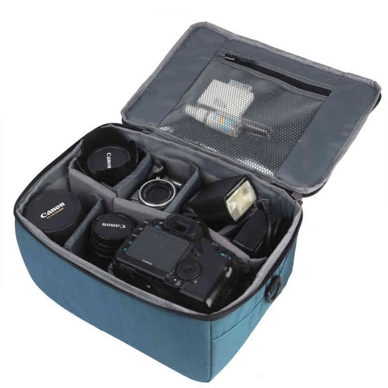AA220324のための防水DSLRカメラレンズバッグインサート保護ハンドバッグ