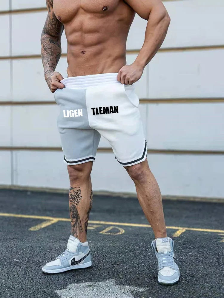 Mężczyzn Hip Hop Shorts w wersji wiosennej i letniej Prosty temperament Hip Hop Fitness Basketball Rareness Sports 220524