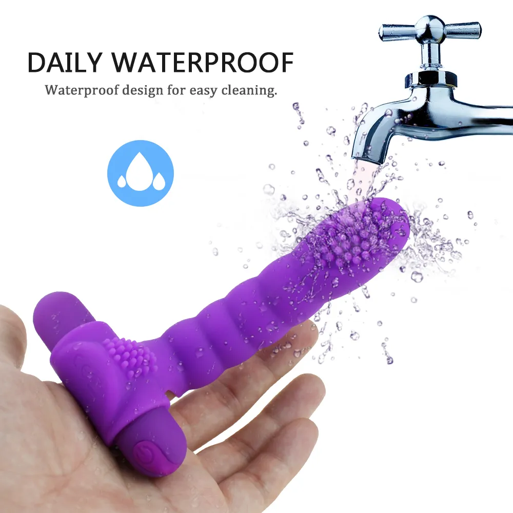 Finger Vibrator Toys for Pary Mini Dildo G Spot Masaż stymulator łechtaczki seksowne dla kobiet kobiety masturbator