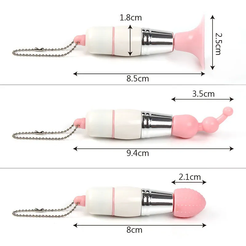WAKEWAY 3 In 1 Clitoris Stimulator Nipple Stimulation Massager Powerful Vibration Erotic sexy Toys Female Couple/Adult Game