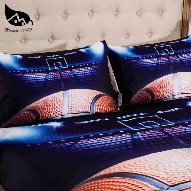 Dream Ns 3d Basketball 2/Copripiumino Moda Biancheria da letto sportiva Piumino con federe Eu / au / us Size Queen King