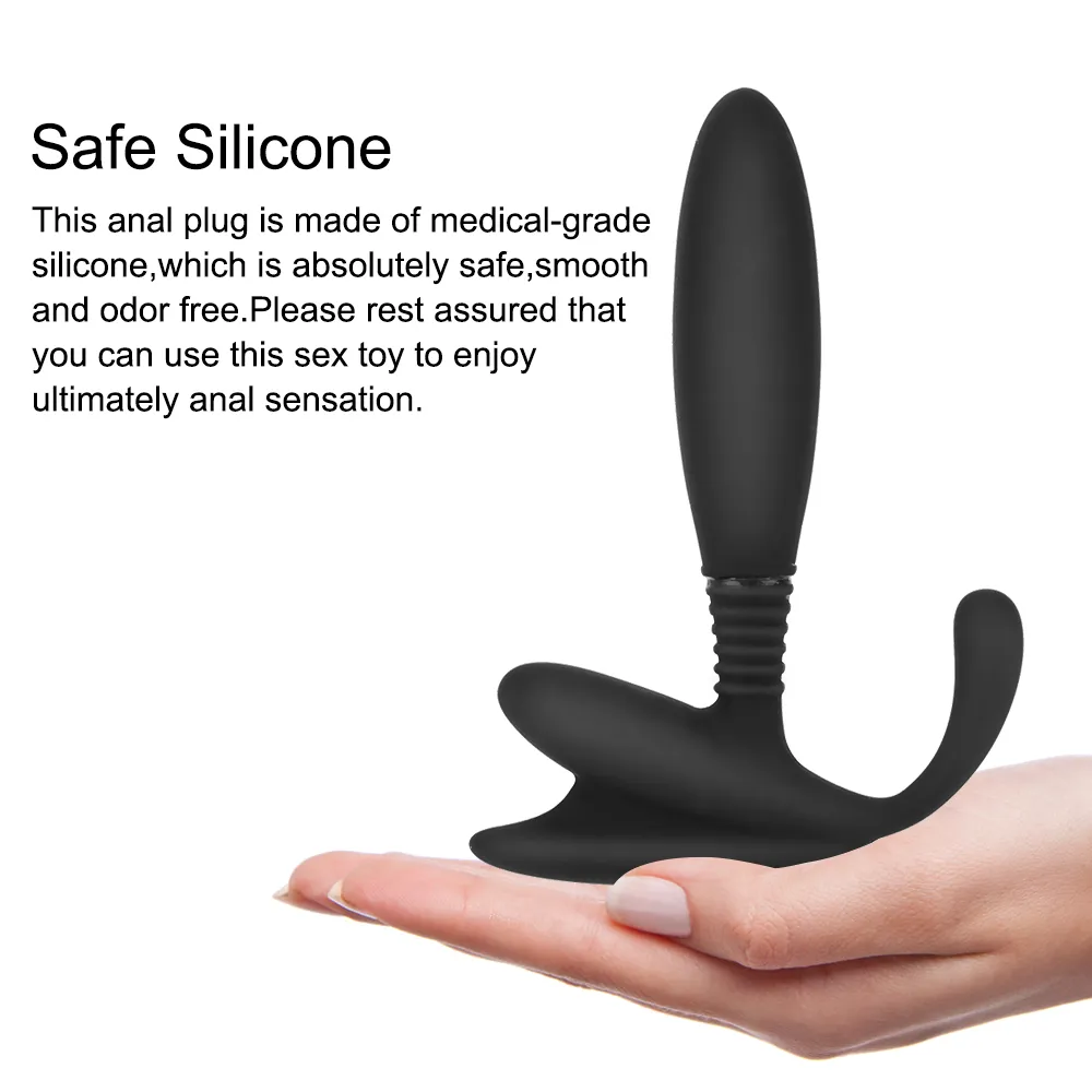 Remote Contorl 7 Frequentie Mannelijke Prostaat Massager sexy Speelgoed voor Man Butt Plug Anale Vibrator Clitoris Stimulator