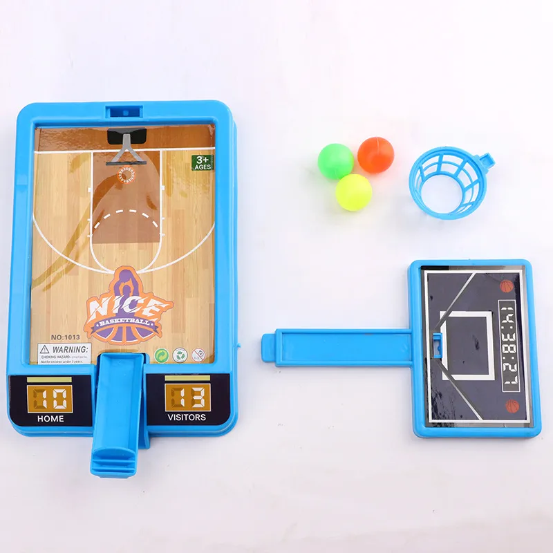 В крытом баскетбол стреляет спортивные игры, играет набор, обруча 3ball Interactive Kids Board Game Desktop Ball Toy для детей 220629