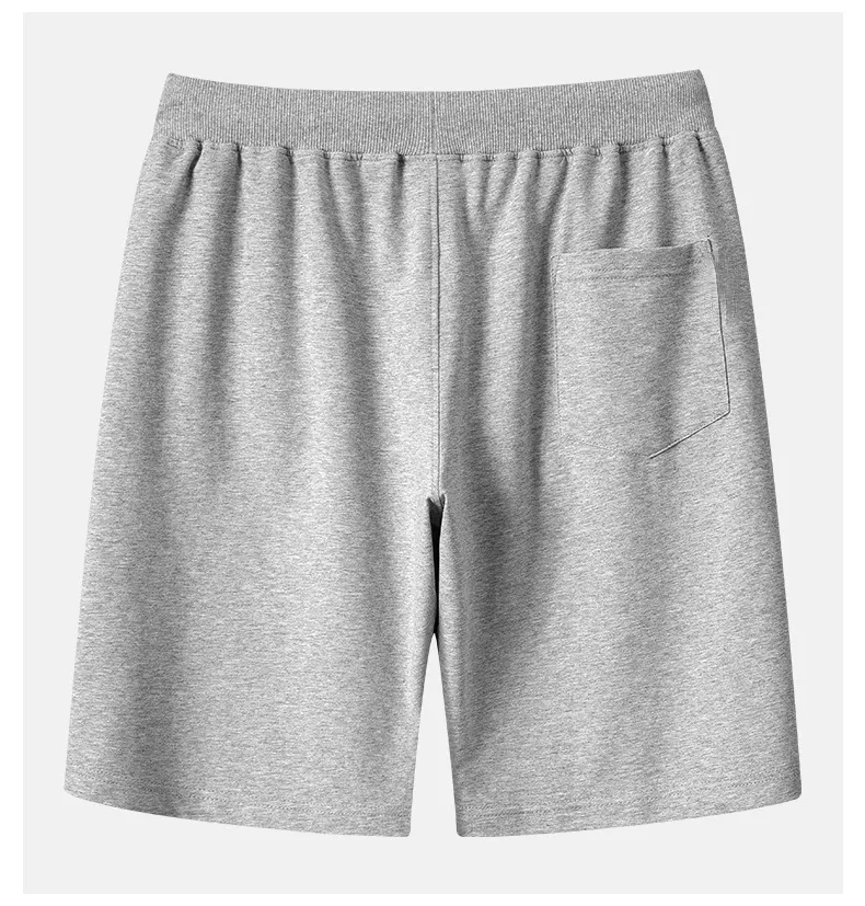 2022 verão novos shorts casuais masculinos cor sólida algodão correndo shorts com cordão masculino 0613