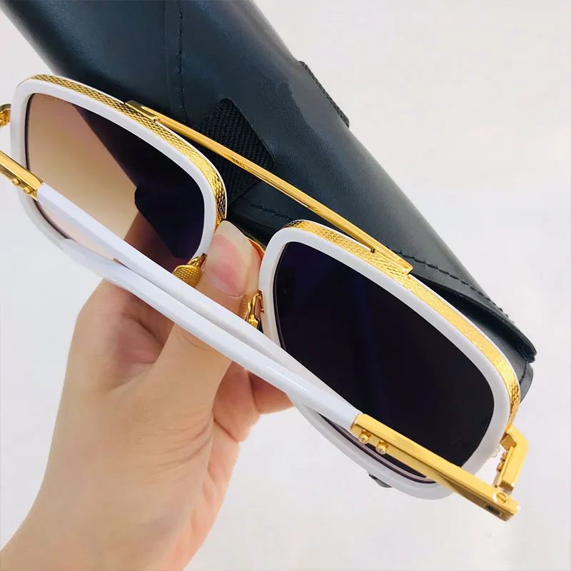 Solglasögon en Dita Mach One DRX-20300 Designer Solglasögon för kvinnors män Glasse Fashion Driving UV Top Original Brand Europe och AM288T