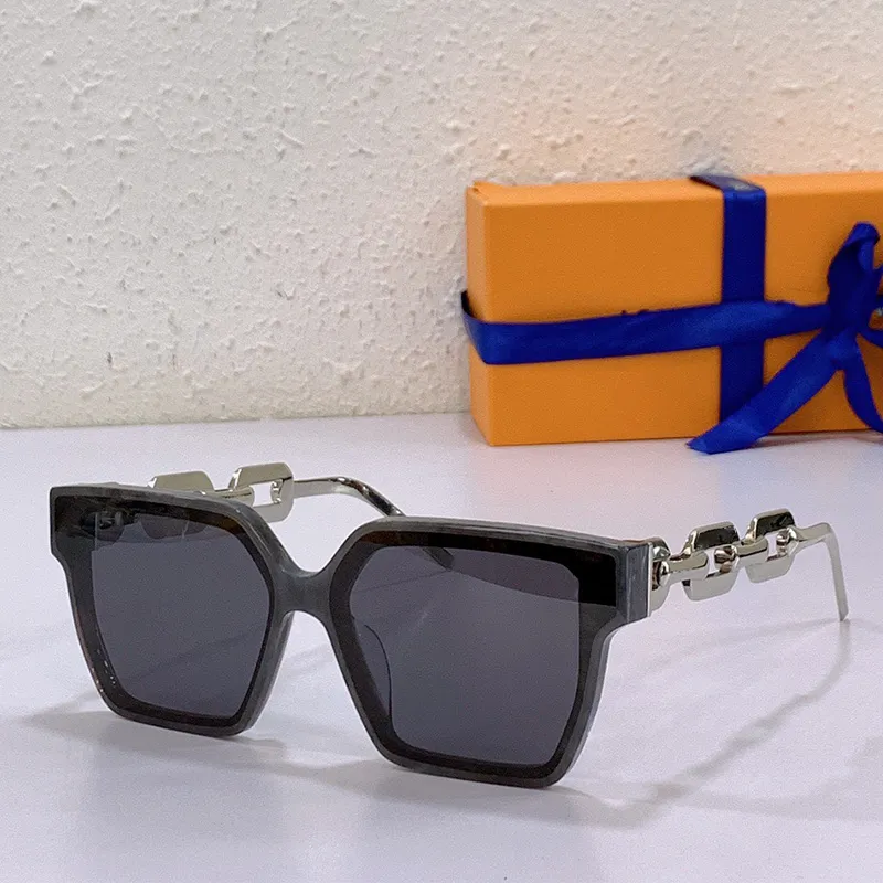 New show style Z1481E male woman Sunglasses Unique Square Frame Black Ladies eyeglasses UV Protection Top Quality Original Box208v