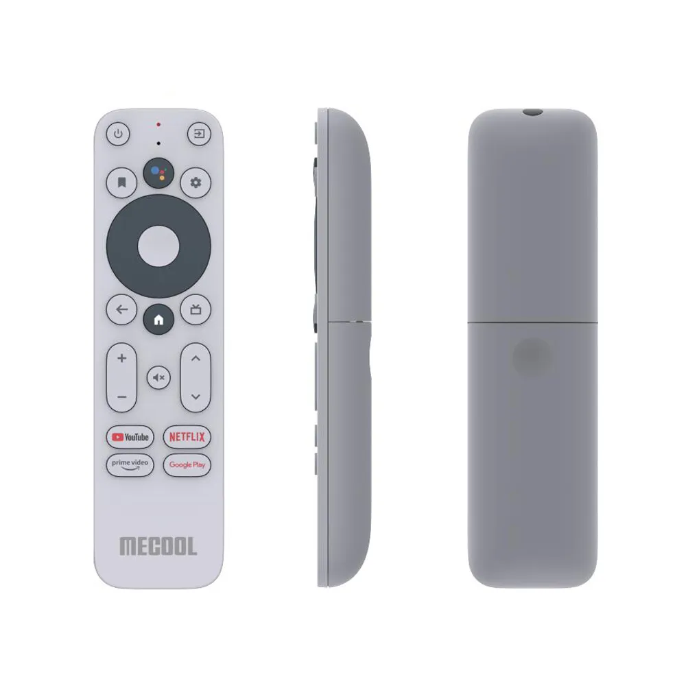 Original Mecool KM2 Voice Remote Control Replacement för KM2 Google Netflix 4K Certified Voice Android TV Box