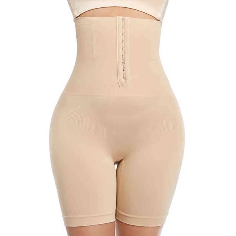Femmes Fajas Taille Formateur Ventre Pantalon Colomianas Butt Lifter Tummy Control Taille Haute Body Shapewear Minceur Body Shaper Pantalon L220802