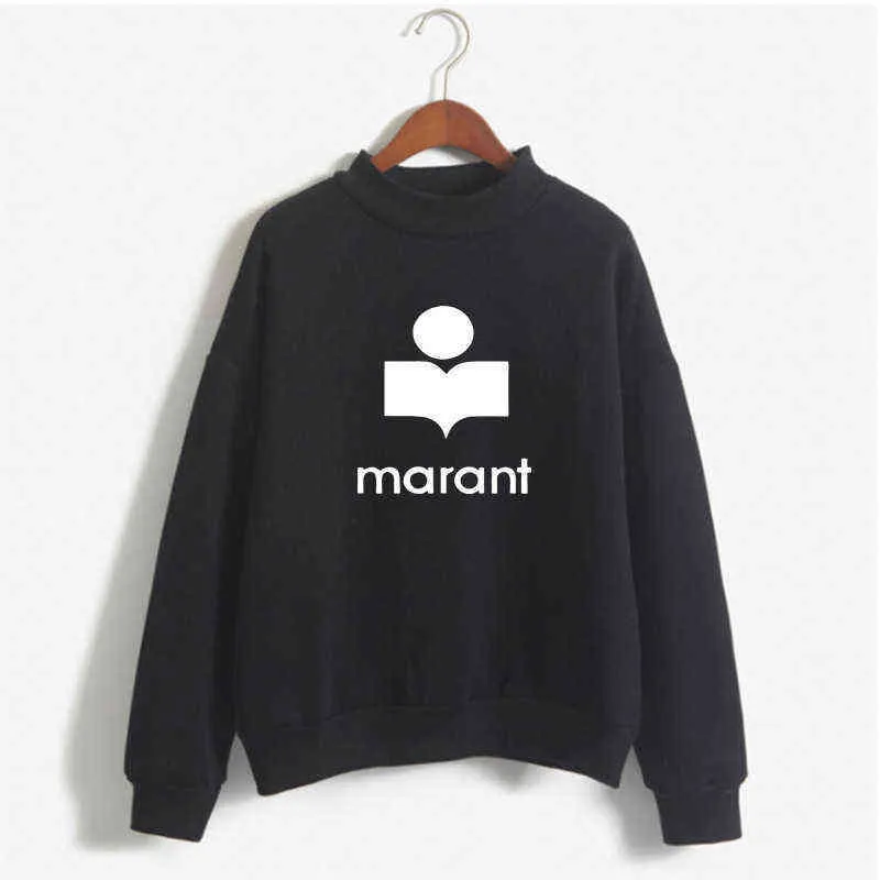 Oversize Women Sweatshirts Printed Hoodies Long Sleeve Female Tracksuit Harajuku Pullovers Marant Sweatshirt Women039s8173699