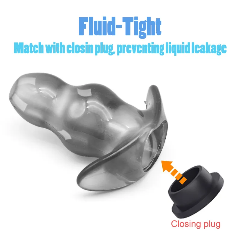 Dildo Anaal Plug Big Butt Tube Klysma Reinigingsproducten sexy Speelgoed Waterdicht Prostaat Massager Enorme Speculum Buttplug Mannen