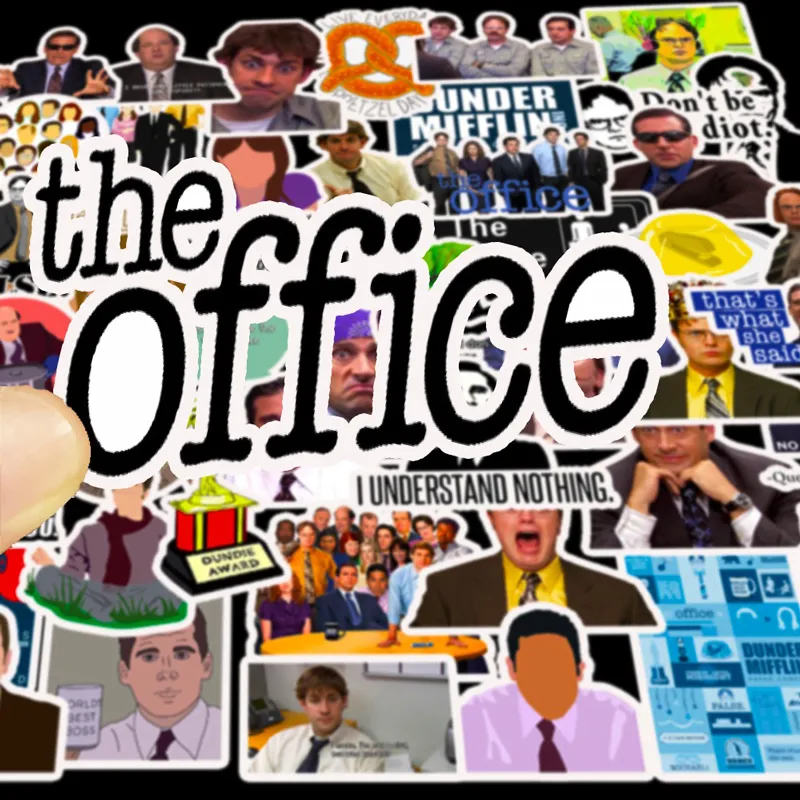 pack Classic tv -show The Office Stickers for Motorcycle Notebook Computer CAR -DIY Kinderen Toys Guitar koelkast 220815