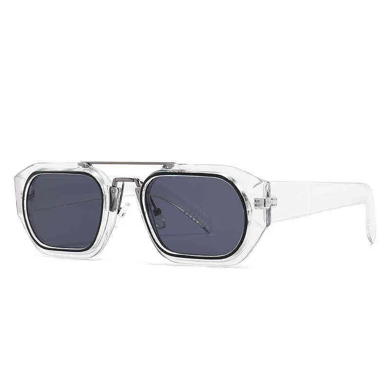 Sun glass New fashion small frame square Sunglasses men's and women's Women's advanced sense261h