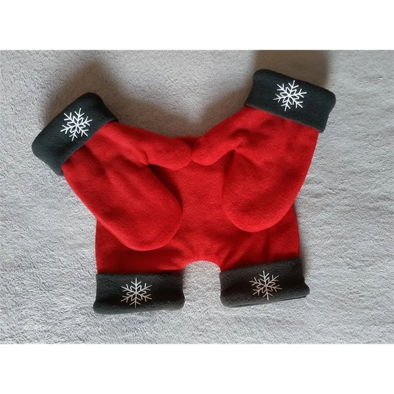 セットカップルグローブポーラーフリース愛好家冬暖かい手袋3色の恋人クリスマスギフトロマンチックなカップルミトンD247J