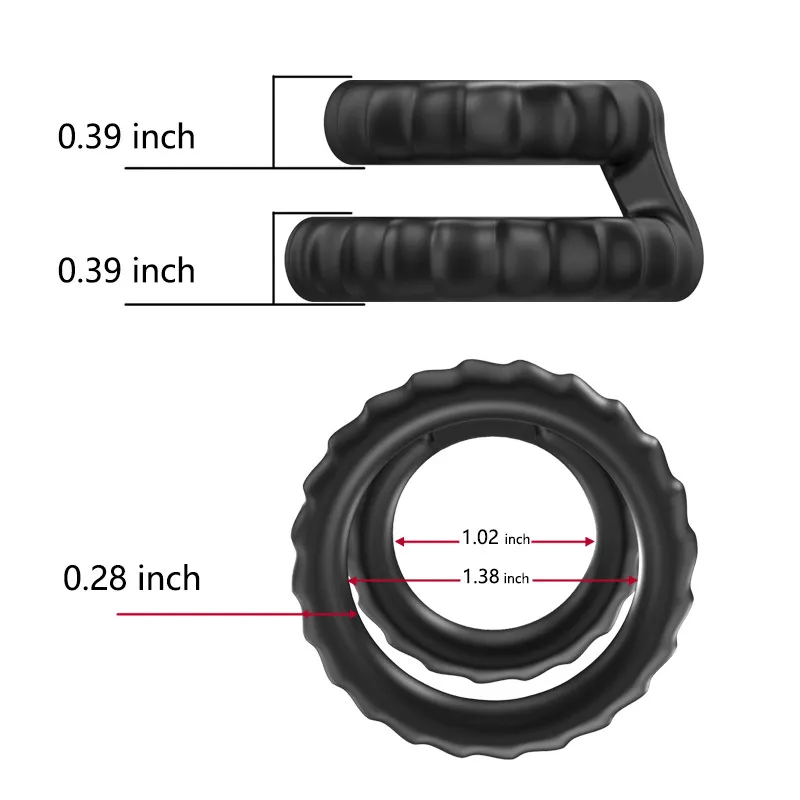 Exvoid Cock Lock Ring Crocrotum Bind Elastic Sexy Toys for Men Erection Penis Male Dice Delay Ejaculation Liquid Silicone