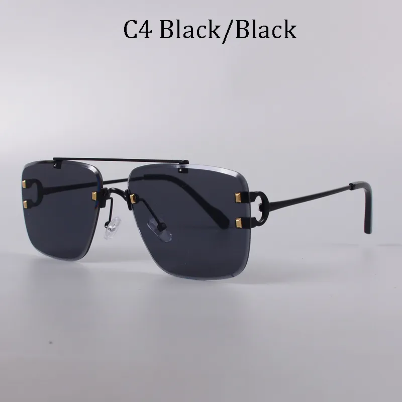 Carter Wire C Designer Diamond Cut Sunglasses Men Sunglasses Tones For Women Luxury Brand Vintage Sun Glasses Sun 220510