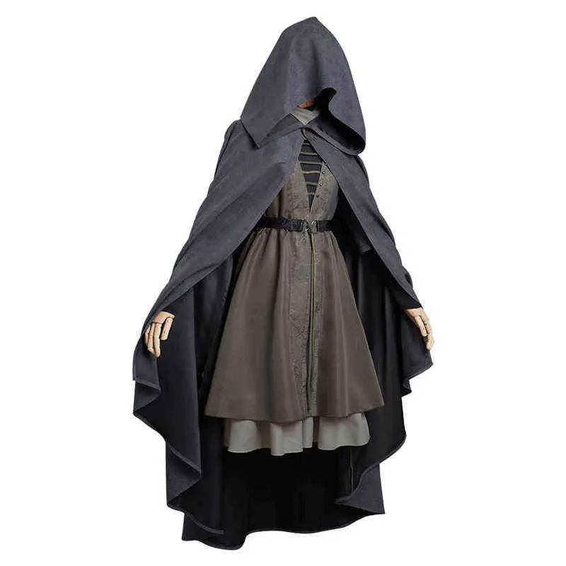 Game cinematografico Elden Ring Cosplay Come Melina Women Uniform Halloween Carneval Cloak Coat Suit L2207152868437113