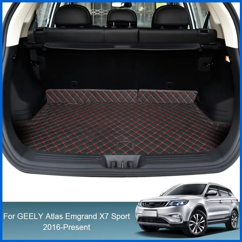 1 %-й стилизированный коврик для задних багажников для Geely Altas Emgrand X7 Sport 2016-2024