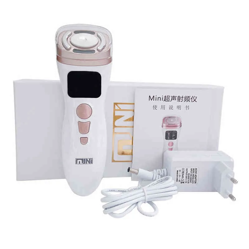 Mini HIFU Machine Ultrasound RF EMS Facial Beauty Device AntiWrinkle Massager Neck Lifting Tightening Rejuvenation Skin Care 22056874783