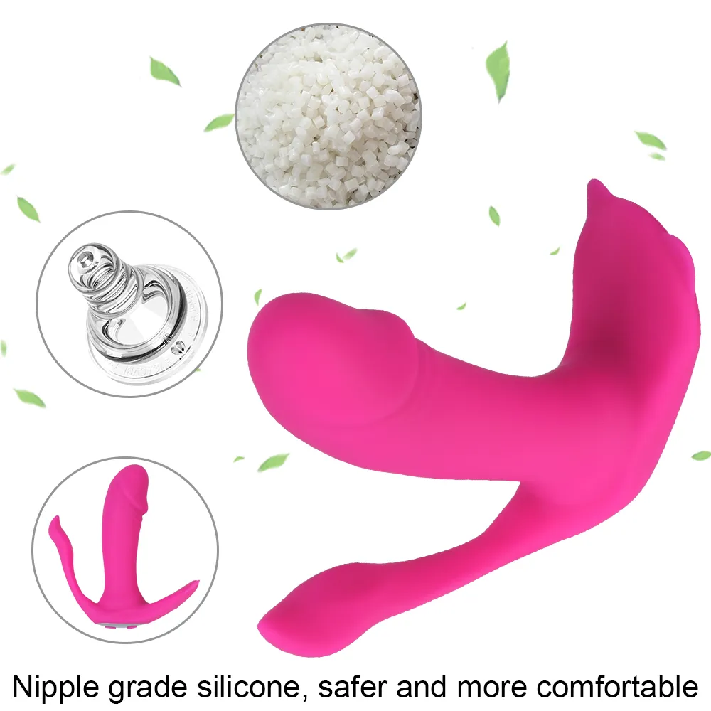VATINE Remote Control Wearable Dildo Vibrator Panties Vibrators Orgasm Masturbator Clit Stimulate G Spot sexy Toy for Women