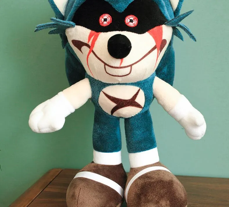 Hot Super Hedgehog Sonic Peluche Inchiostro Verde Stile Amico Peluche con regalo di compleanno bambola riempito in cotone PP