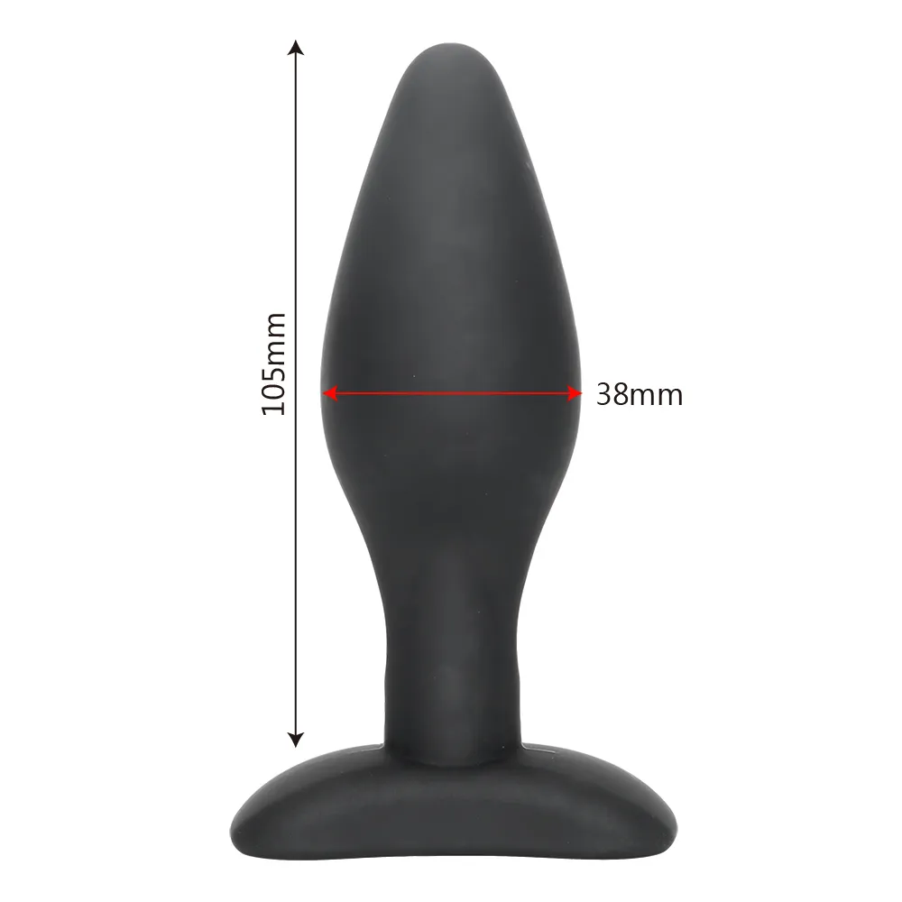 ألعاب Silicone Anal Slock Sexy Toys للنساء الرجال مثلي الجنس Big Dildos Butt Plugs Expander Expander Proder