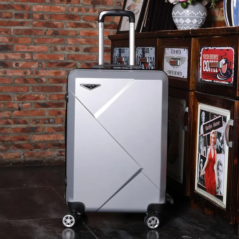 Чемоданы 20 дюймов 24 28 дюймов дорожный чемодан на колесиках 20 дюймов сумка на колесиках ABS PC Fashion302s