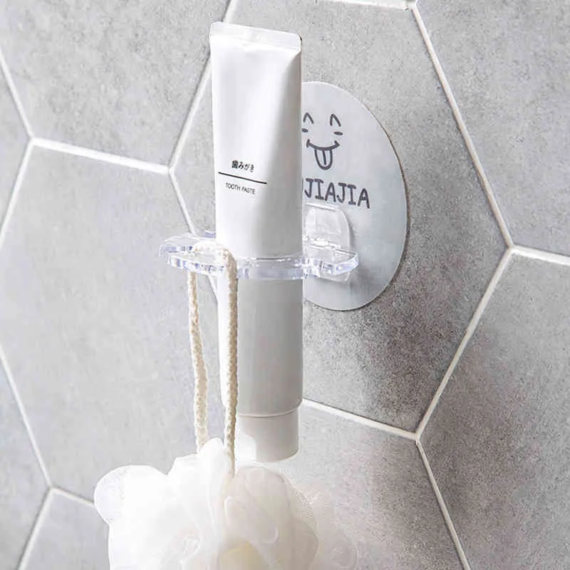Kunststoff Zahnbürste Halter Zahnpasta Lagerung Rack Rasierer Zahnbürste Spender Badezimmer Organizer Zubehör Werkzeuge Guanyao