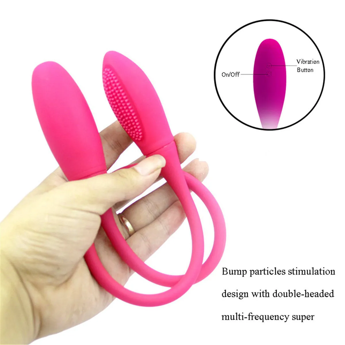 FBHSECL produits pour adultes jouets sexy à Double extrémité pour femmes godemichet Anal 7 vitesses Double tête langue vibrateur Clitoris stimulateur érotique