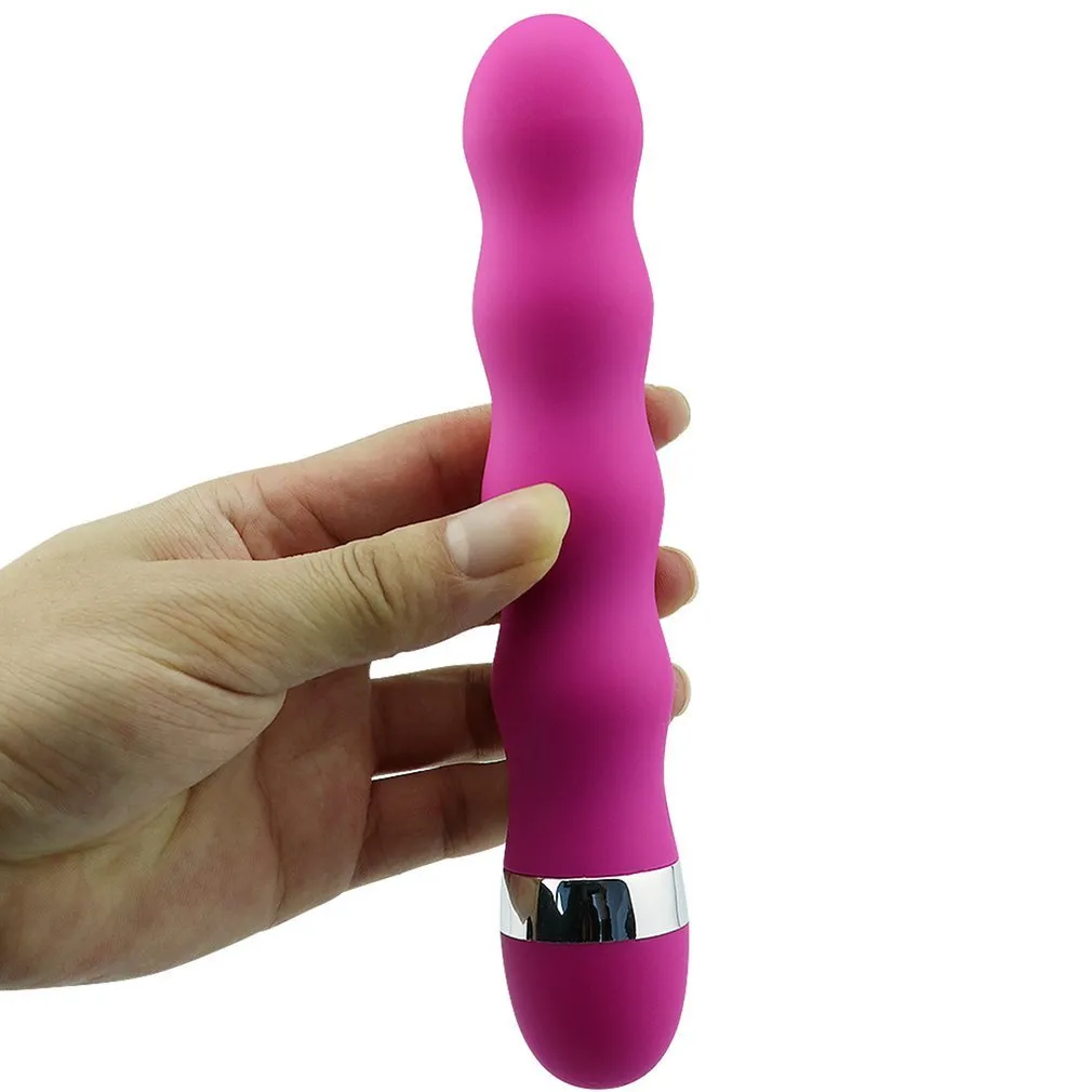 Skruvtråd Big Dildo Vibrator Female Masturbation Device vibrerande AV Stick Clitoris G-Spot Stimulator Sexiga leksaker för kvinnor