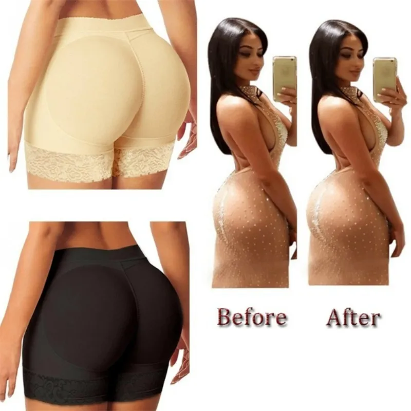Shapewear Miracle Body Shaper and Binkock Lifter Enhancer Fake Butt Padded Panties Hip Lift Sculpt and Boost spets upp 2207205306372