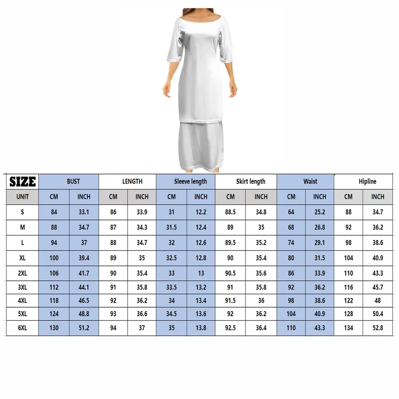 Puletasi le donne tutte le stagioni abbigliamento tribale polinesiano classico presa di fabbrica samoana di alta qualità accogliente abito donna 220615