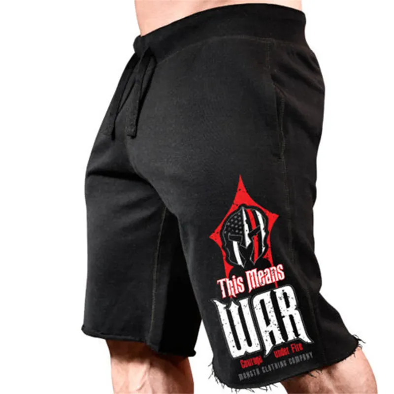 Hommes Casual Coton Jogger Shorts Hommes Hip Hop Pantalons De Survêtement Homme Fitness Bodybuilding Workout Homme Mode Crossfits marque 220714