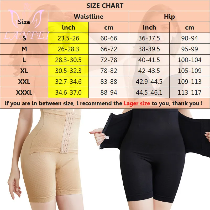 LANFEI Kobiety Compleat Shapeywear Control Bland Tut Butt Trainer Trainer Body Shaper Mettie