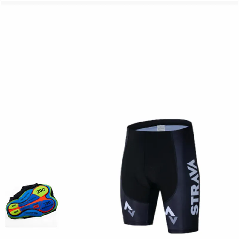 Pro Team Cycling BIBS Shorts Mountain Bike Oddychający męski żel żelowy