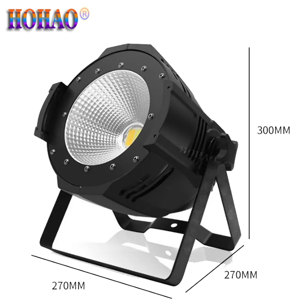 100W Led Cob Par luces 2 en 1 blanco frío/cálido 4CH DMX512 Par64 Can para discoteca Bar KTV rendimiento 2 años de garantía envío gratis