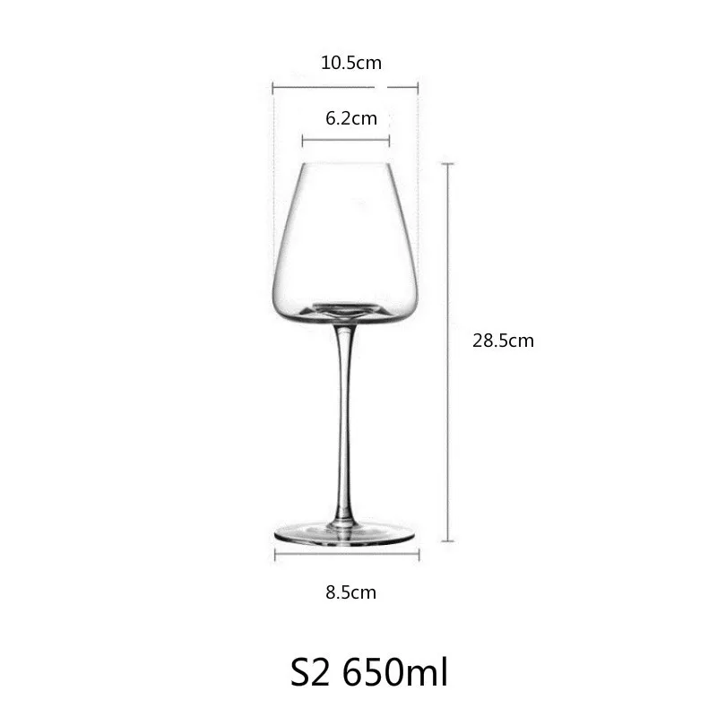Konstverk 500600ml Collection Level Handgjorda rött vinglas Ultratin Crystal Bourgogne Bordeaux Goblet Art Big Belly Tasting Cup 220714