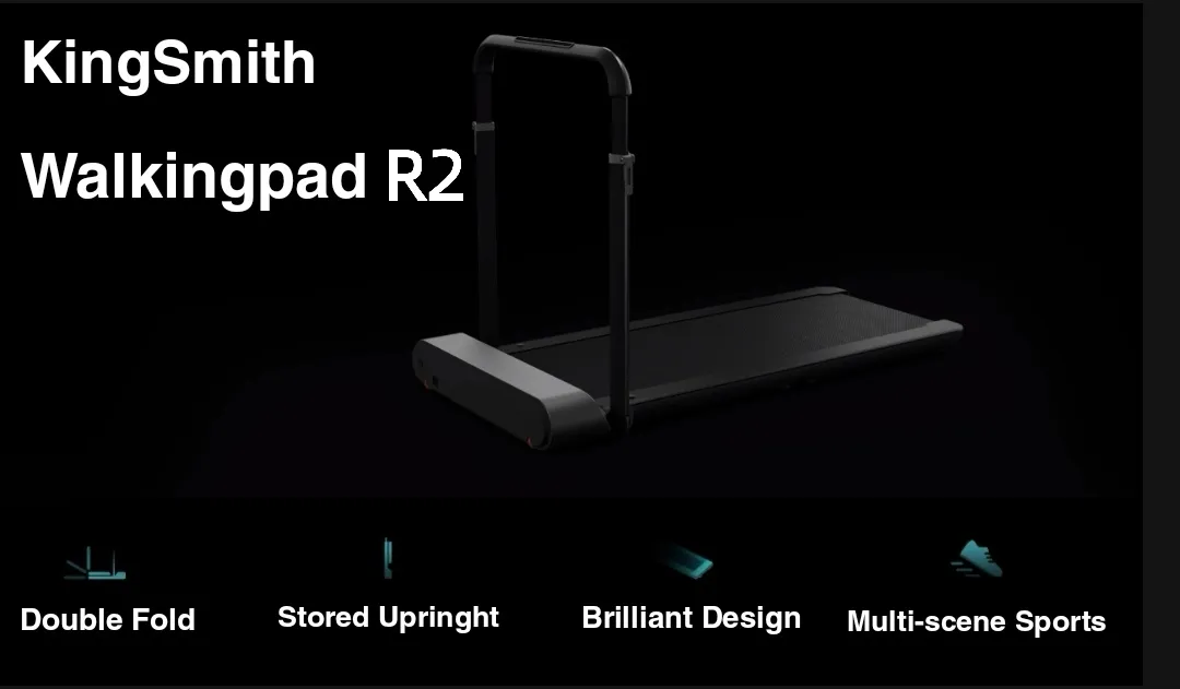 Populär WalkingPad R2 2 i 1 Smart Folding Walking Pad Treadmill App Running Machine Inomhus 1 st