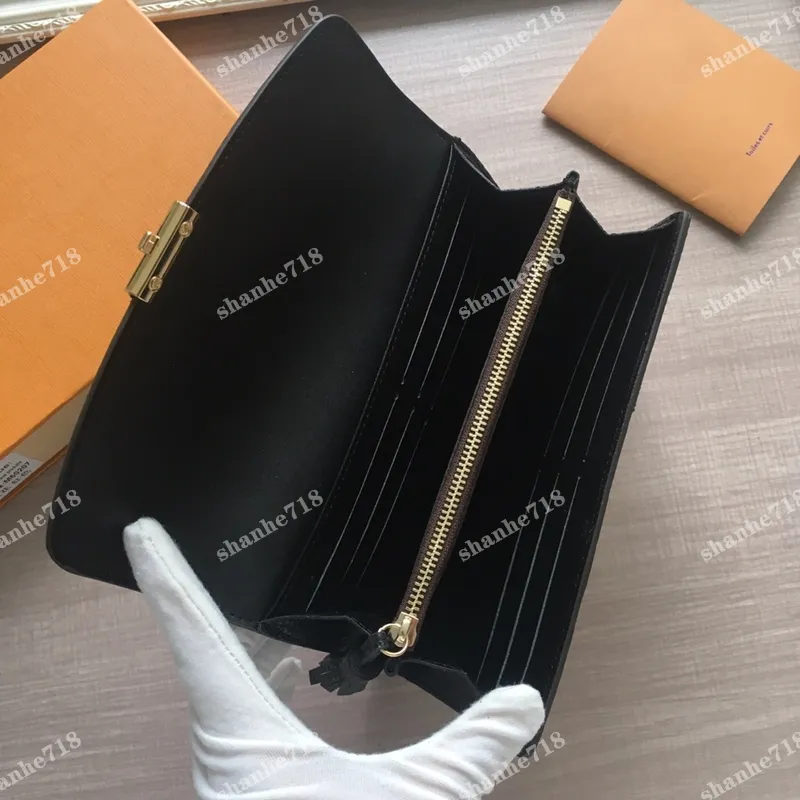 Vintage Cowide Croisette Quastel Wallets Josephine Coin Geldbörse Luxusdesigner Emilie Rosalie Lady Clutch Taschen Männer Frauen ID Kredit 231h