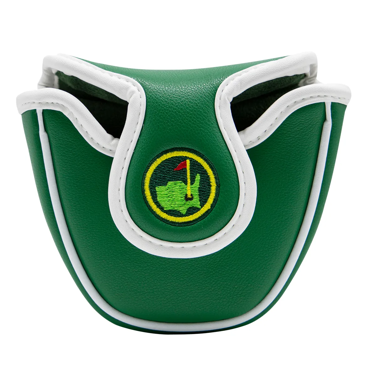 Cubierta de Putter de chaqueta verde a prueba de manchas de agua, fundas de cabeza para Club de Golf, mazo de cuero PU, accesorios magnéticos 4269001