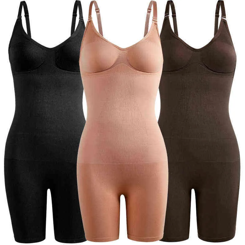 Waist and Abdominal Shapewear Seamles Bodysuit Butt Lifter Trainer Body Shaper Strappy back Chest Enhancing Corrective Underwear Corset 0719