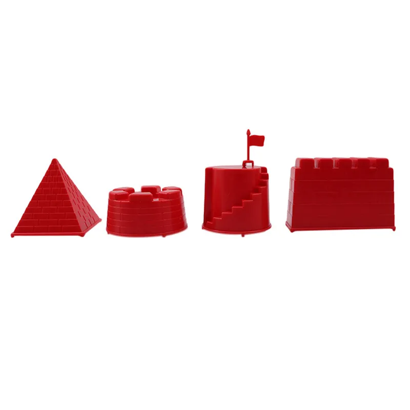 Créative Childrens Animal Pyramide Castle Sand Moule Diy Summer Beach Tool Set Classic Outdoor Water Playing Toys for Kids 220621
