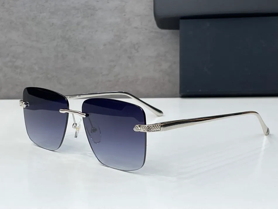 designer sunglasses for man coolwinks eyewear square frameless fashion style UV400 glasses Womens protective sunglass PA RG ABM Z33332