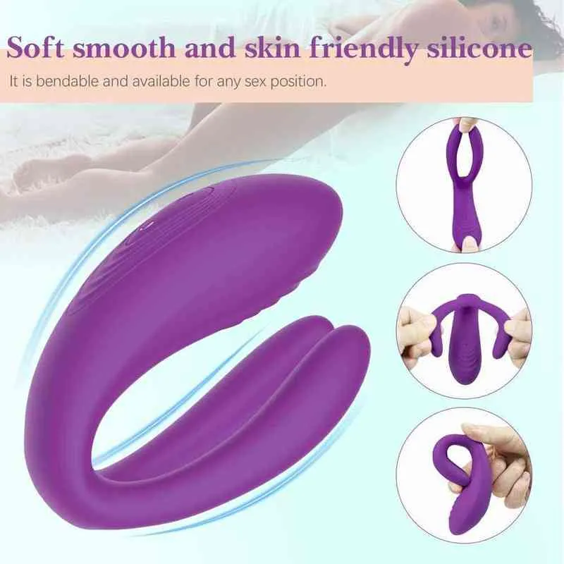 Vibratori NXY Triplo vibratore vaginale Seconda stimolazione del clitoride G-Spot con telecomando wireless Giocattoli sessuali ricaricabili 0407