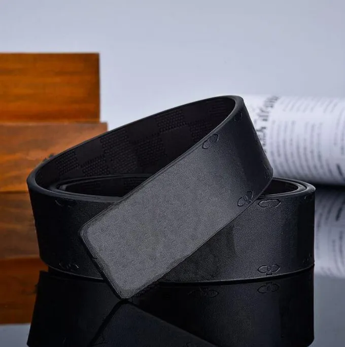 Mode 2021 Double face noir bleu orange ceintures pour hommes avec alliage V boucle ceinture hommes ceinture de haute qualité en cuir véritable tailleban2207